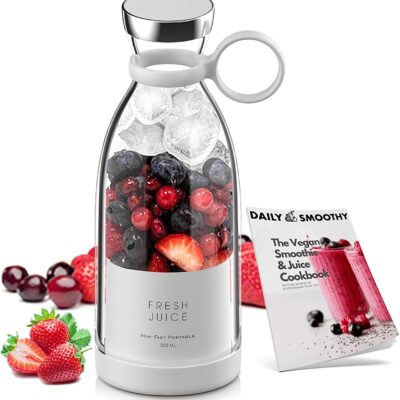 شیکر قابل حمل Fresh Juice مدل Mini Fruit Blender با ظرفیت 350 میلی لیتر
